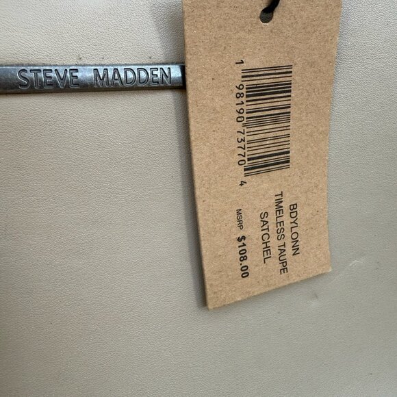 Steve Madden BDYLONN Timeless Taupe Satchel – Chic & Versatile! - Picture 7 of 7